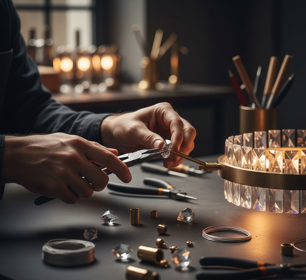 Handcrafted lighting process